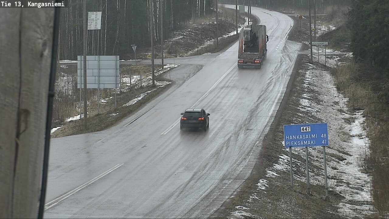 Weather Camera Image Väg 13 Kangasniemi, Kangasniemi, Etelä-Savo