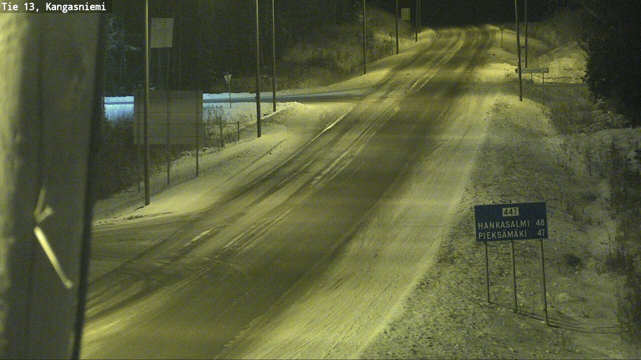 Kelikamerat Kuva Tie 13 Kangasniemi, Kangasniemi, Etelä-Savo