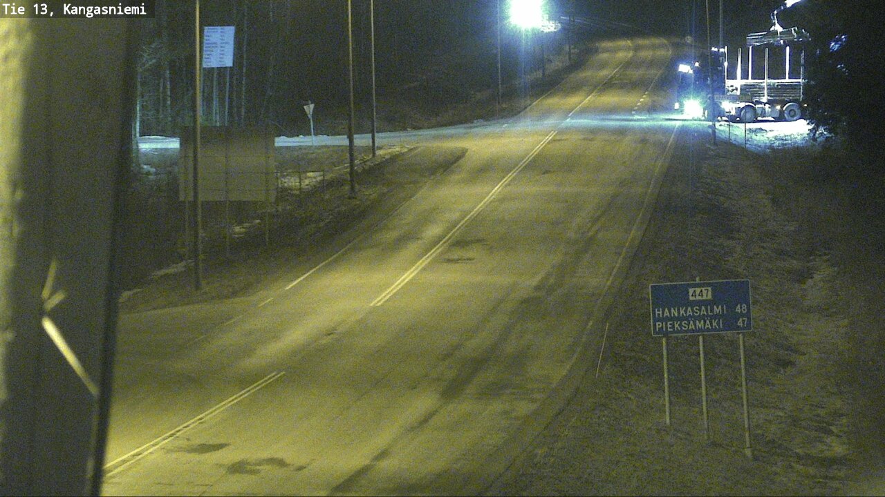 Kelikamerat Kuva Tie 13 Kangasniemi, Kangasniemi, Etelä-Savo