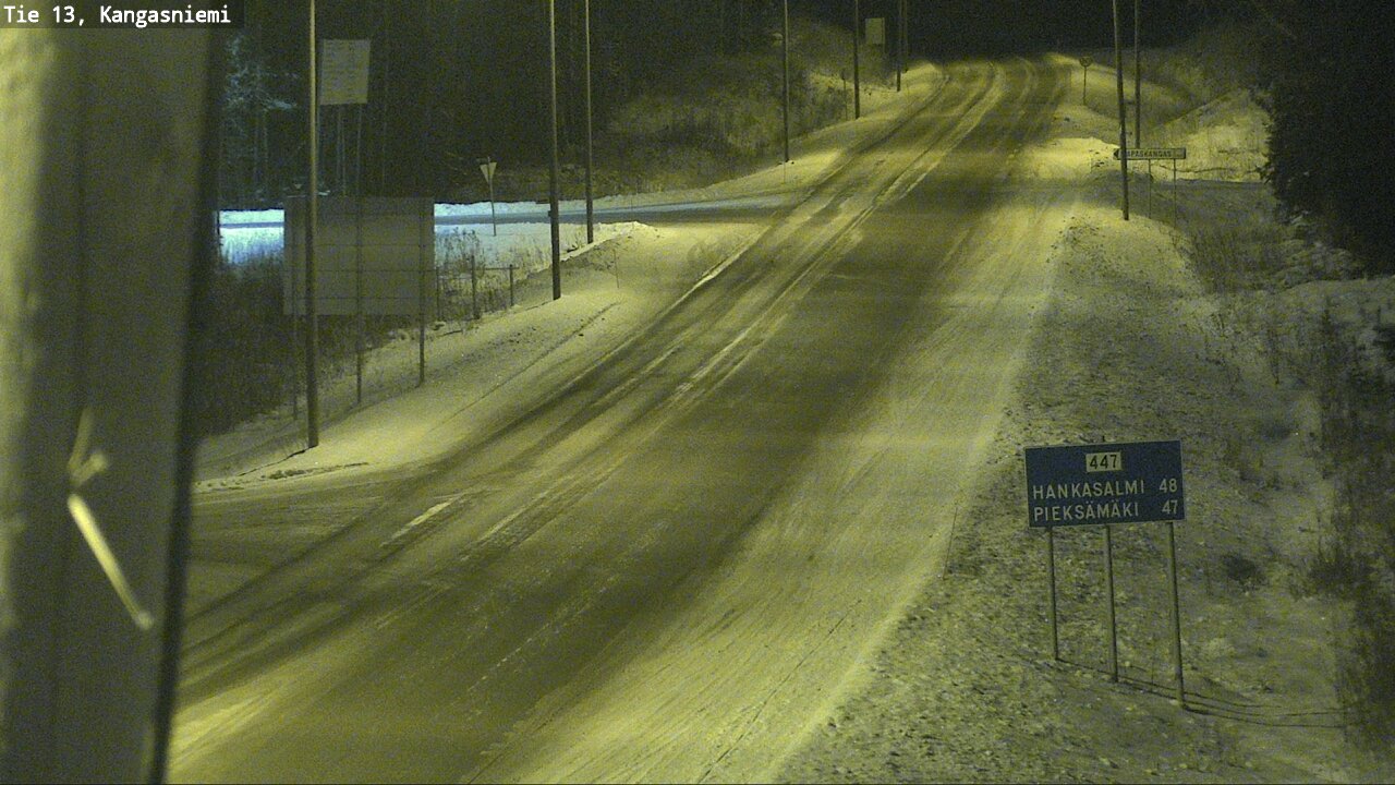 Kelikamerat Kuva Tie 13 Kangasniemi, Kangasniemi, Etelä-Savo