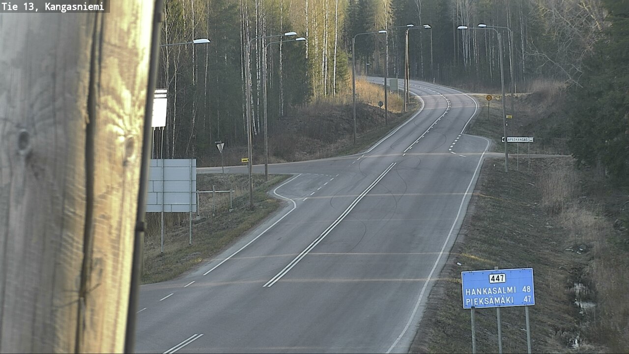 Kelikamerat Kuva Tie 13 Kangasniemi, Kangasniemi, Etelä-Savo