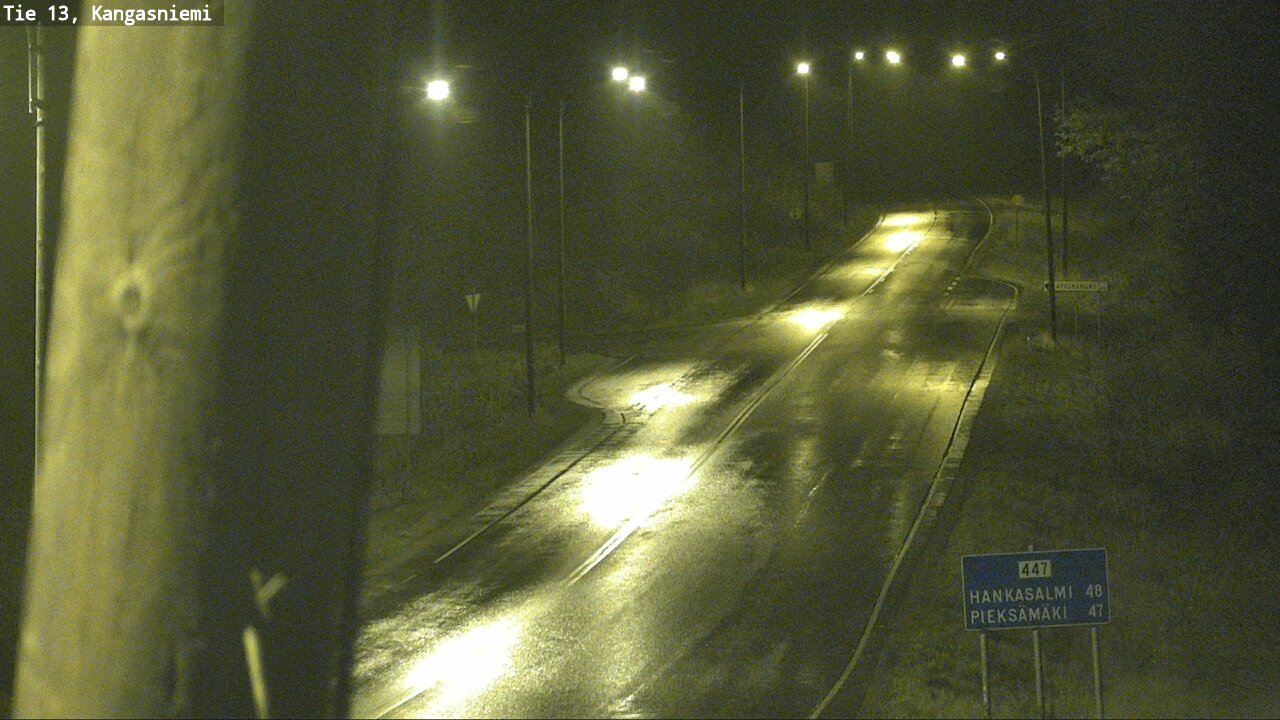 Weather Camera Image Road 13 Kangasniemi, Kangasniemi, Etelä-Savo
