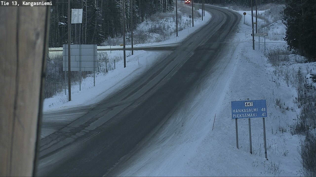 Kelikamerat Kuva Tie 13 Kangasniemi, Kangasniemi, Etelä-Savo