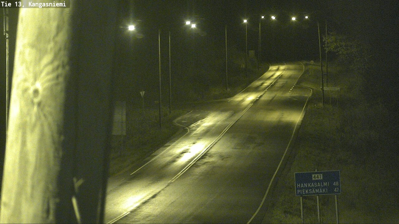 Weather Camera Image Road 13 Kangasniemi, Kangasniemi, Etelä-Savo