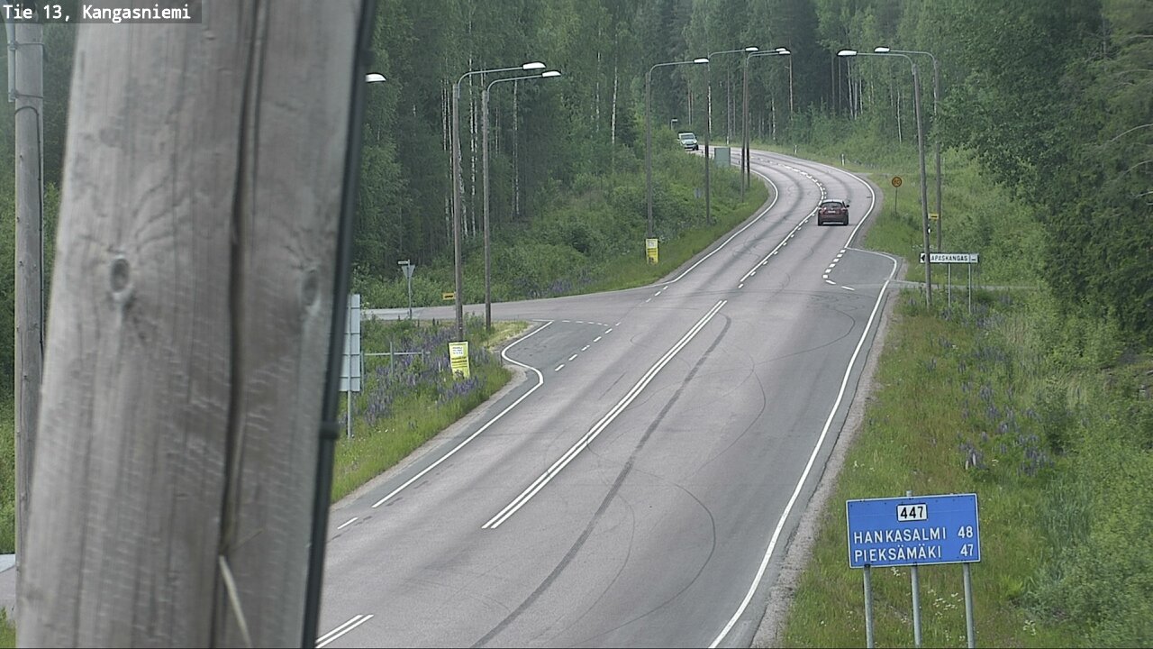 Kelikamerat Kuva Tie 13 Kangasniemi, Kangasniemi, Etelä-Savo
