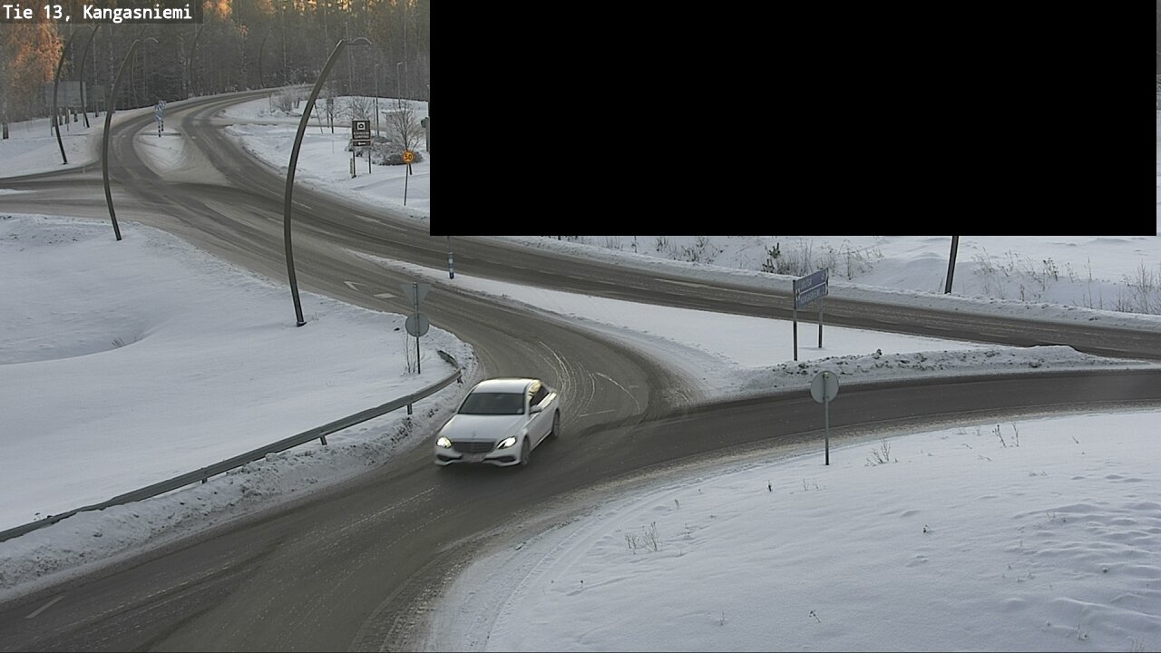 Weather Camera Image Väg 13 Kangasniemi, Kangasniemi, Etelä-Savo