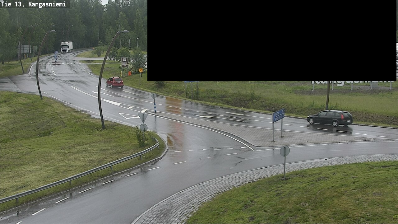 Weather Camera Image Väg 13 Kangasniemi, Kangasniemi, Etelä-Savo