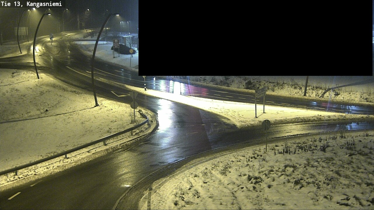 Weather Camera Image Väg 13 Kangasniemi, Kangasniemi, Etelä-Savo