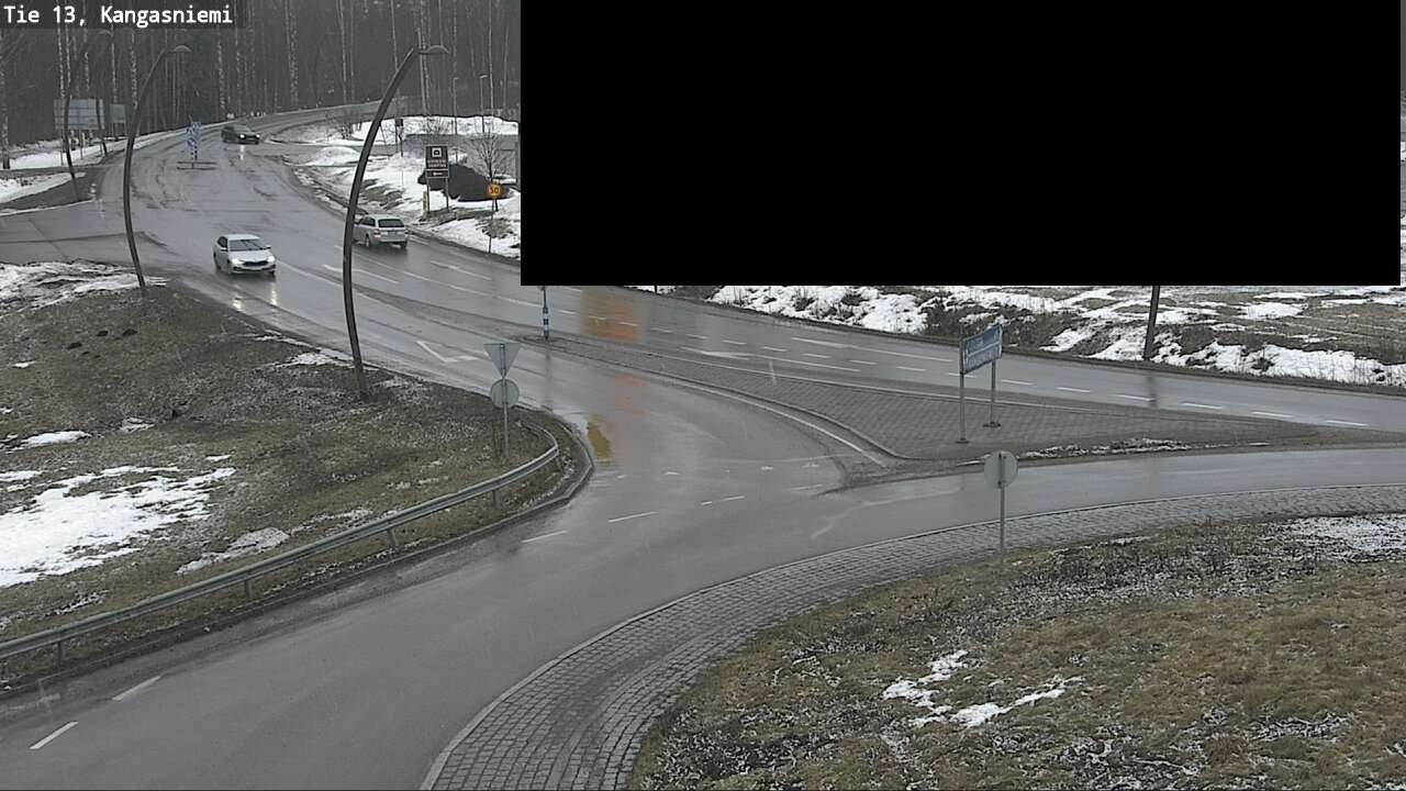 Weather Camera Image Väg 13 Kangasniemi, Kangasniemi, Etelä-Savo