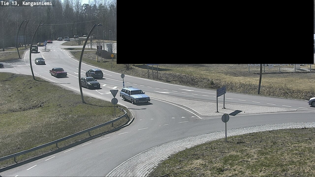 Weather Camera Image Väg 13 Kangasniemi, Kangasniemi, Etelä-Savo