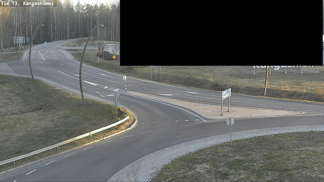 Weather Camera Image Väg 13 Kangasniemi, Kangasniemi, Etelä-Savo