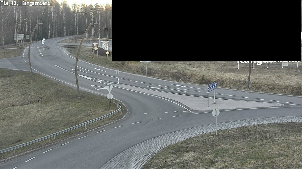 Weather Camera Image Väg 13 Kangasniemi, Kangasniemi, Etelä-Savo