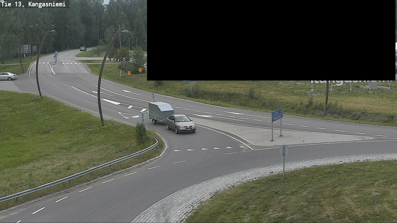 Weather Camera Image Road 13 Kangasniemi, Kangasniemi, Etelä-Savo