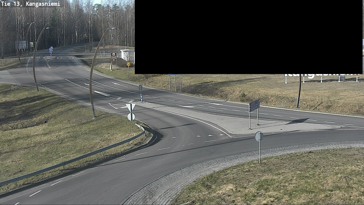 Weather Camera Image Väg 13 Kangasniemi, Kangasniemi, Etelä-Savo