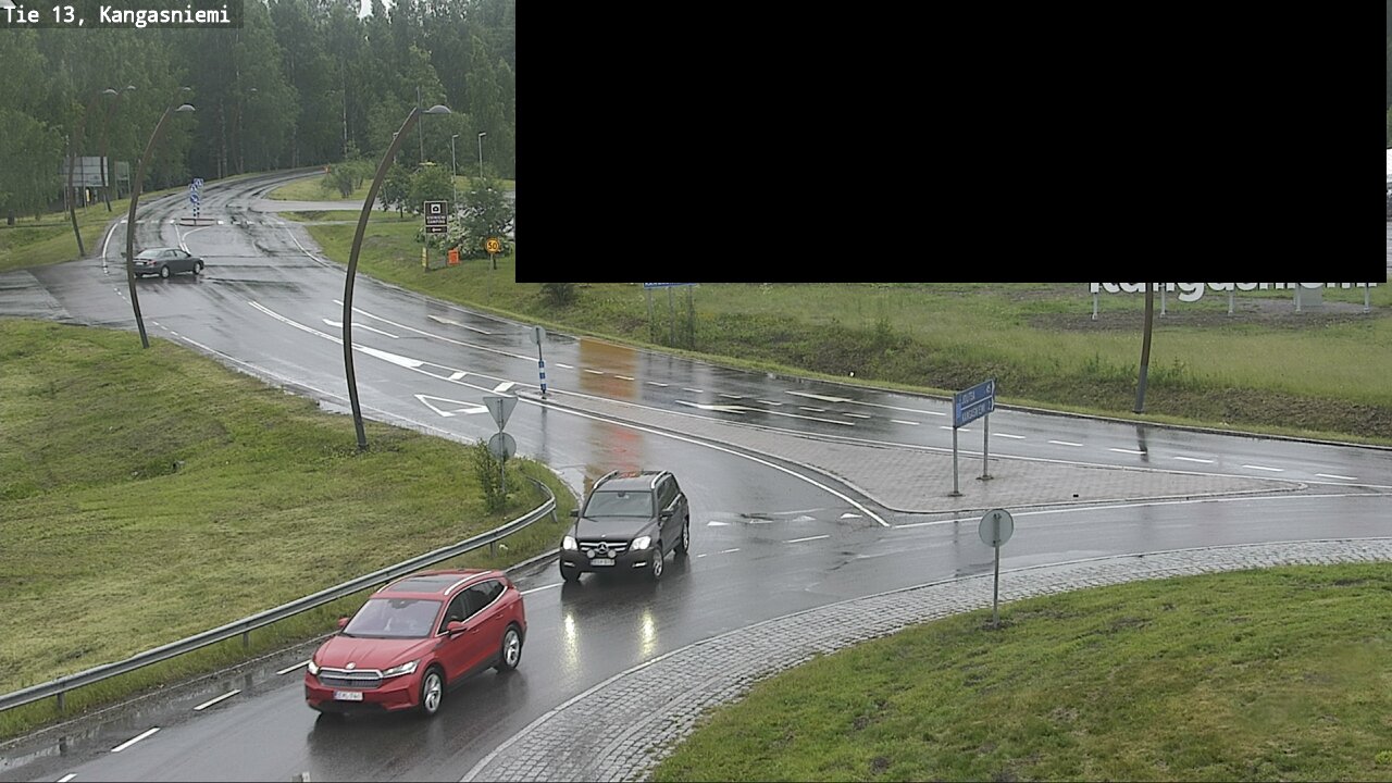 Weather Camera Image Väg 13 Kangasniemi, Kangasniemi, Etelä-Savo