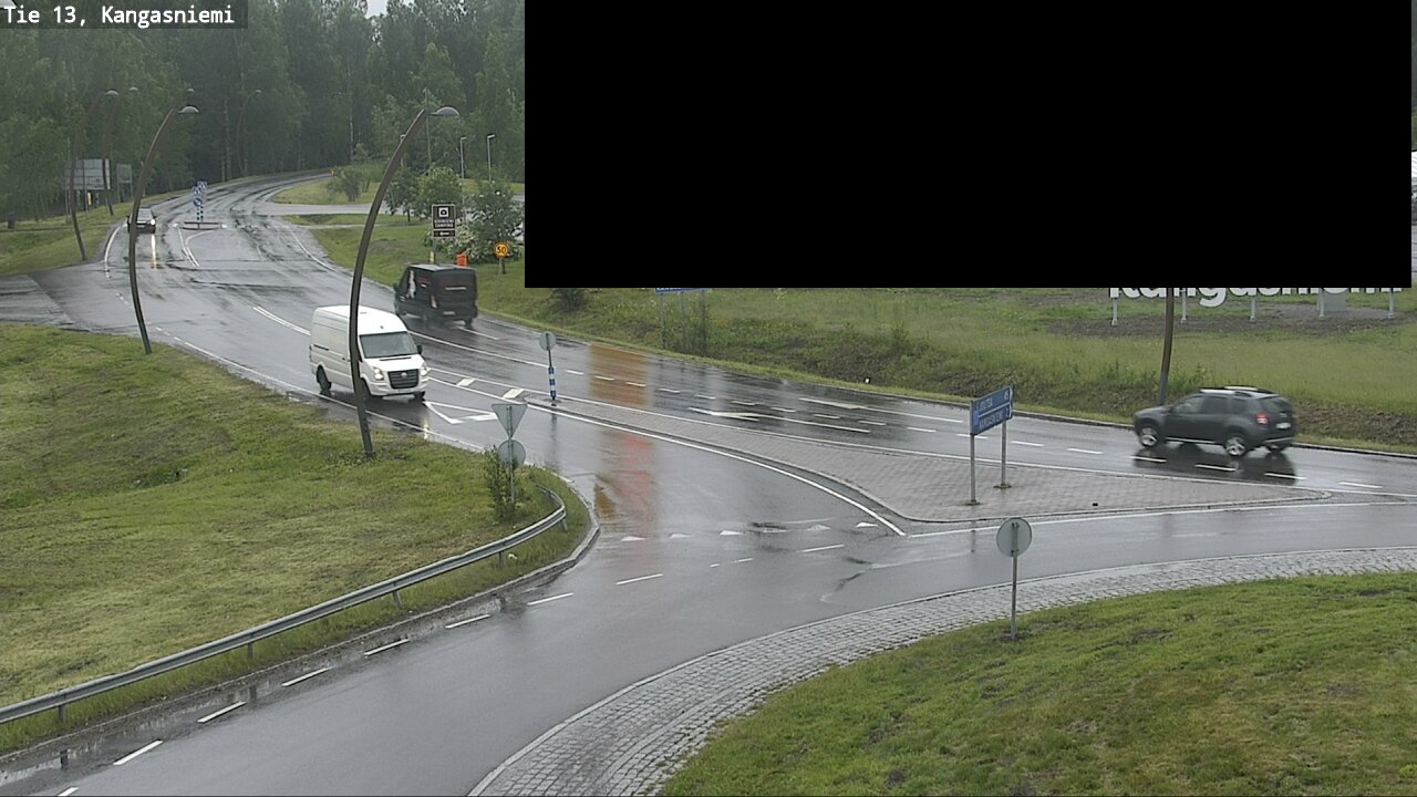 Weather Camera Image Väg 13 Kangasniemi, Kangasniemi, Etelä-Savo