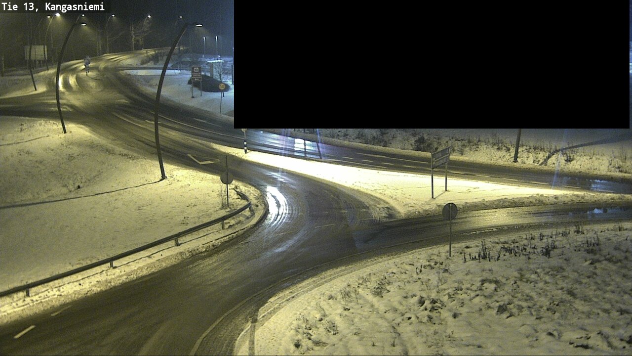 Weather Camera Image Väg 13 Kangasniemi, Kangasniemi, Etelä-Savo