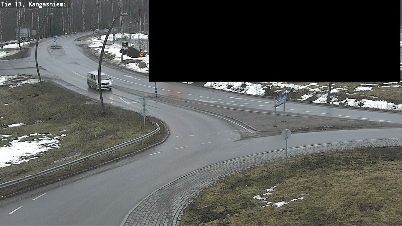 Weather Camera Image Väg 13 Kangasniemi, Kangasniemi, Etelä-Savo