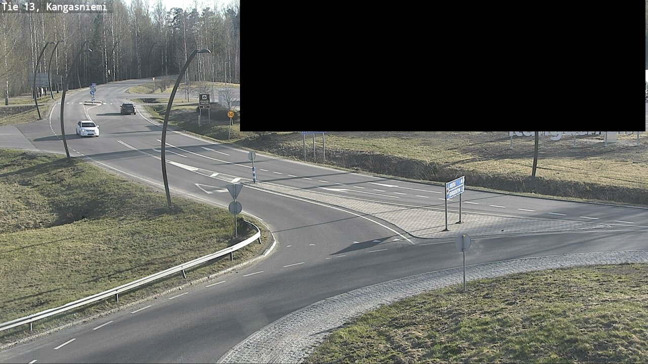 Weather Camera Image Väg 13 Kangasniemi, Kangasniemi, Etelä-Savo