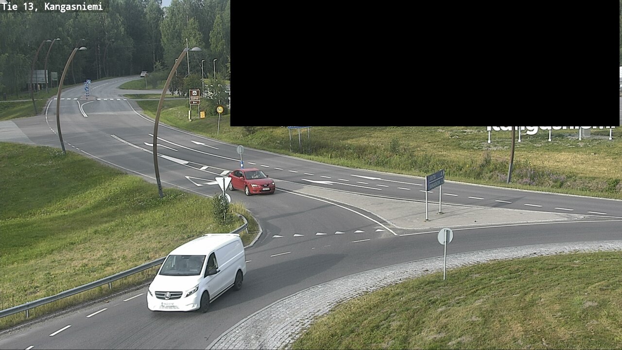 Weather Camera Image Väg 13 Kangasniemi, Kangasniemi, Etelä-Savo