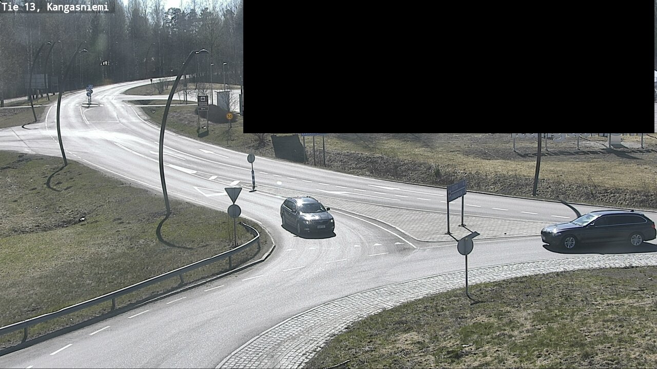 Weather Camera Image Väg 13 Kangasniemi, Kangasniemi, Etelä-Savo