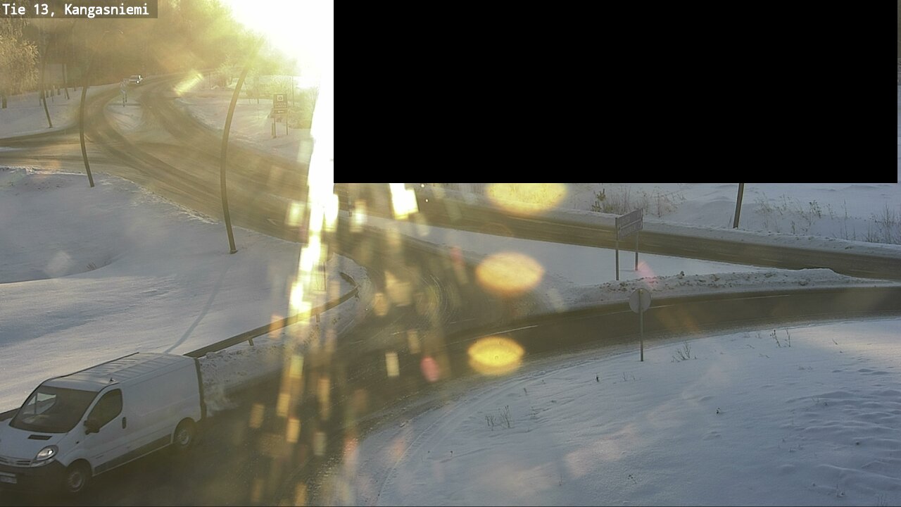 Weather Camera Image Väg 13 Kangasniemi, Kangasniemi, Etelä-Savo