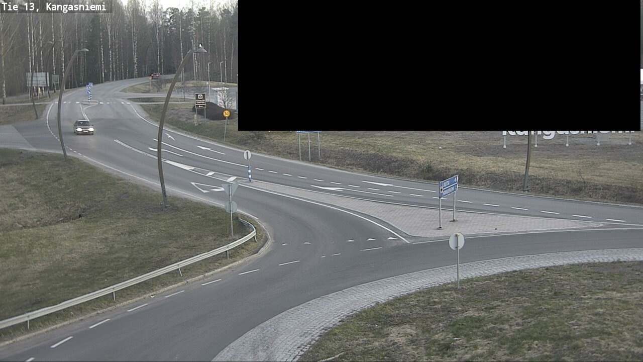 Weather Camera Image Väg 13 Kangasniemi, Kangasniemi, Etelä-Savo