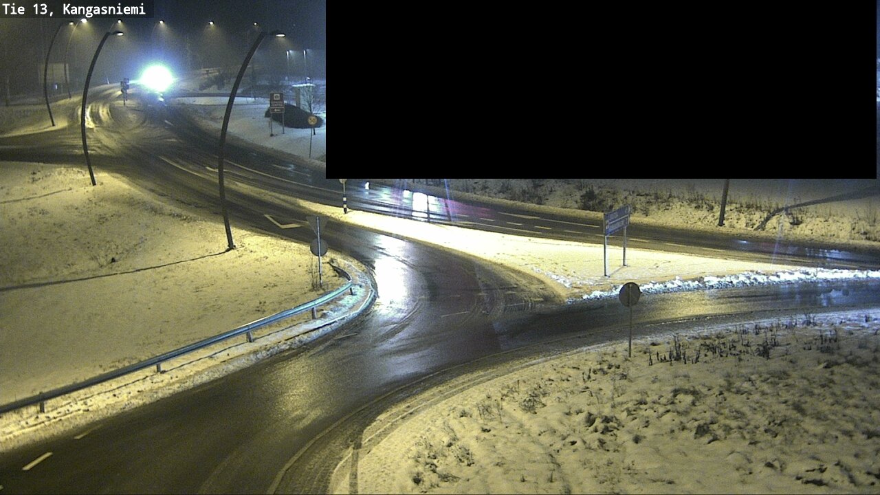 Weather Camera Image Väg 13 Kangasniemi, Kangasniemi, Etelä-Savo