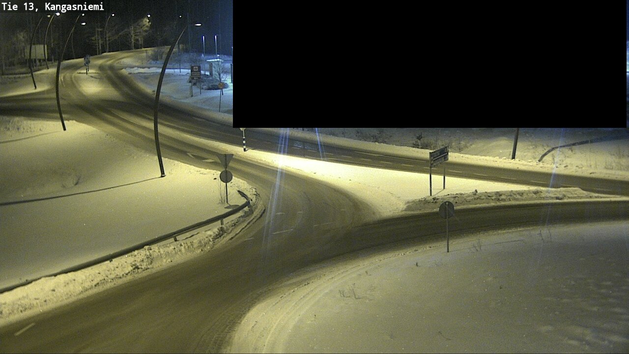 Weather Camera Image Väg 13 Kangasniemi, Kangasniemi, Etelä-Savo