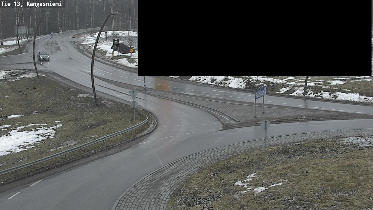 Weather Camera Image Väg 13 Kangasniemi, Kangasniemi, Etelä-Savo
