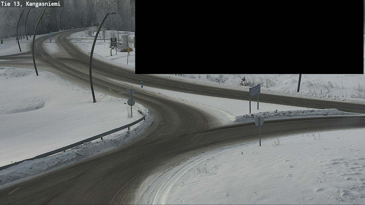 Weather Camera Image Road 13 Kangasniemi, Kangasniemi, Etelä-Savo