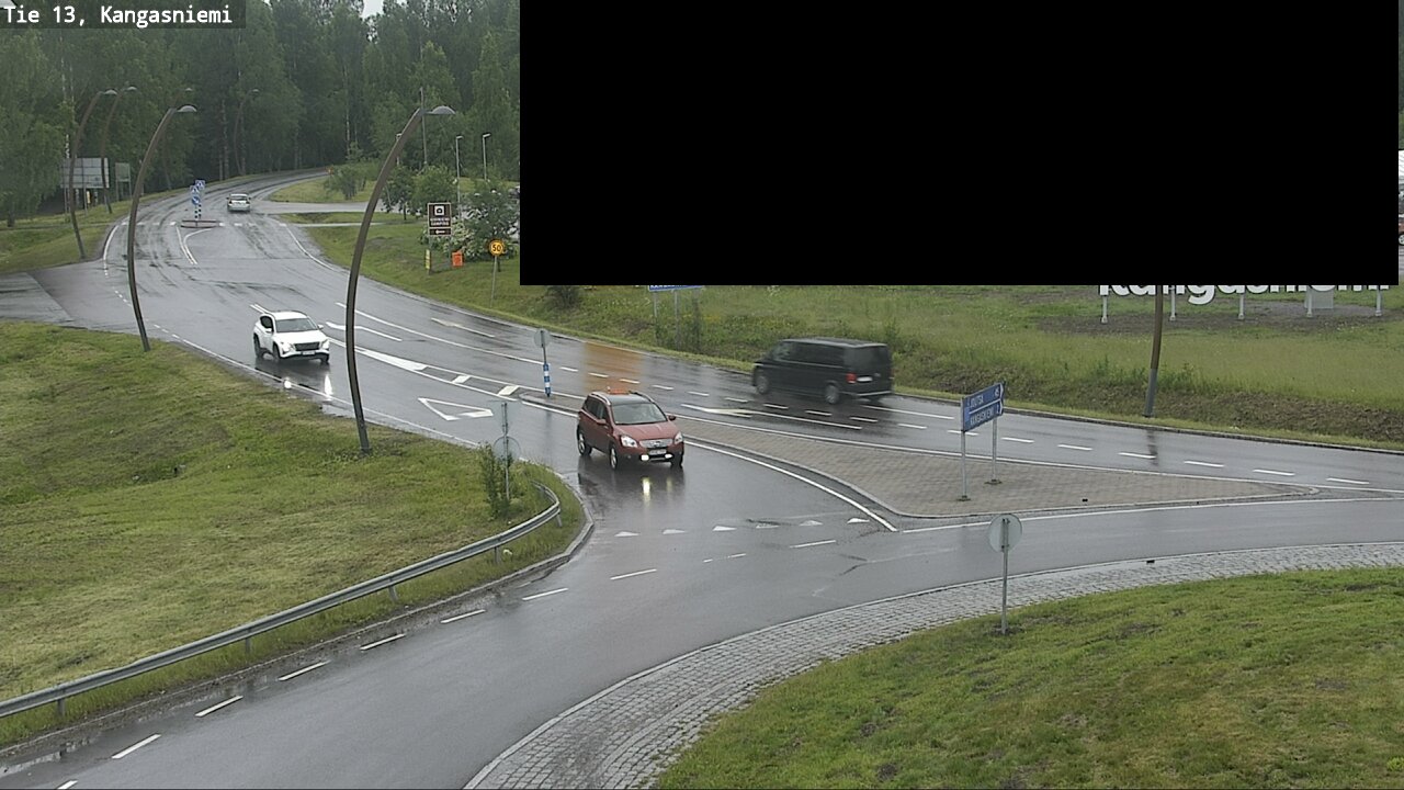 Weather Camera Image Väg 13 Kangasniemi, Kangasniemi, Etelä-Savo