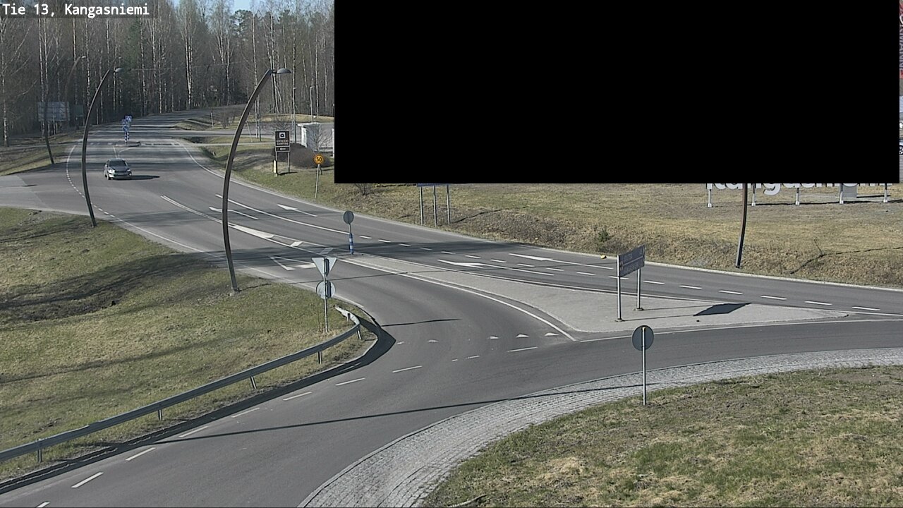 Weather Camera Image Road 13 Kangasniemi, Kangasniemi, Etelä-Savo