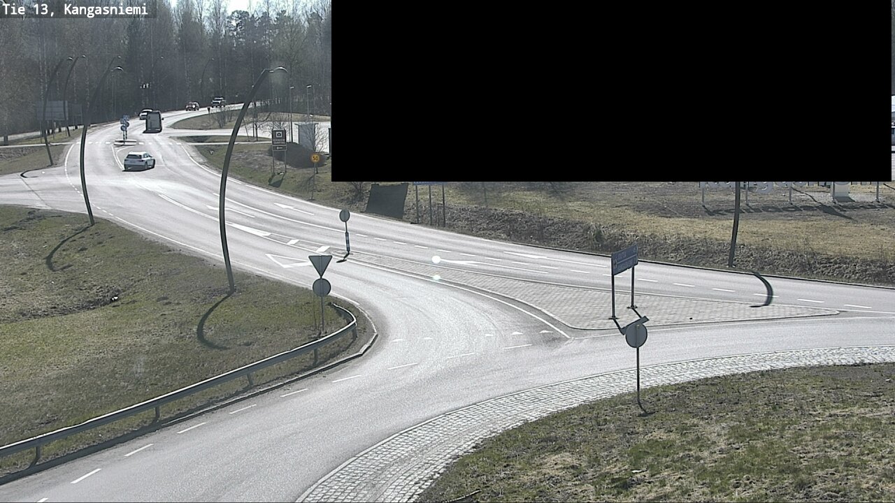 Weather Camera Image Väg 13 Kangasniemi, Kangasniemi, Etelä-Savo