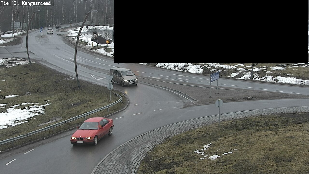 Weather Camera Image Väg 13 Kangasniemi, Kangasniemi, Etelä-Savo