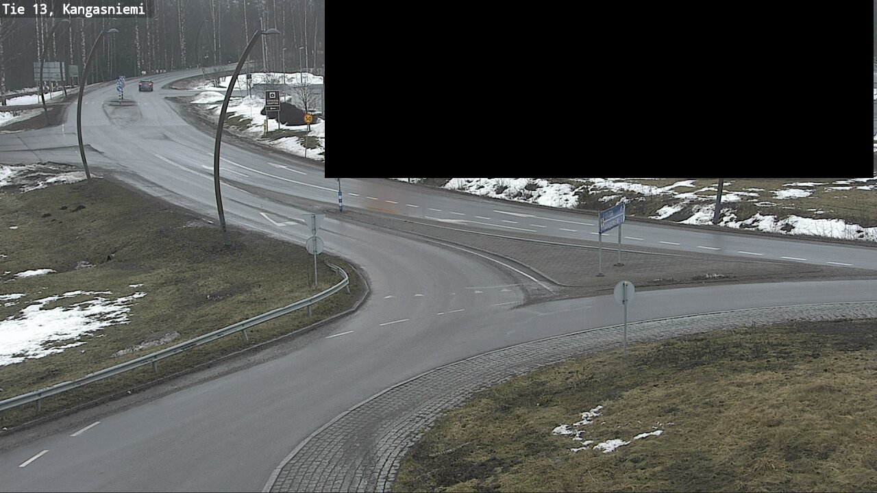 Weather Camera Image Väg 13 Kangasniemi, Kangasniemi, Etelä-Savo