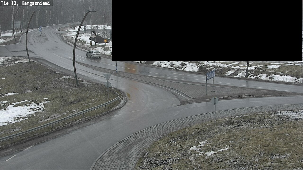 Weather Camera Image Väg 13 Kangasniemi, Kangasniemi, Etelä-Savo