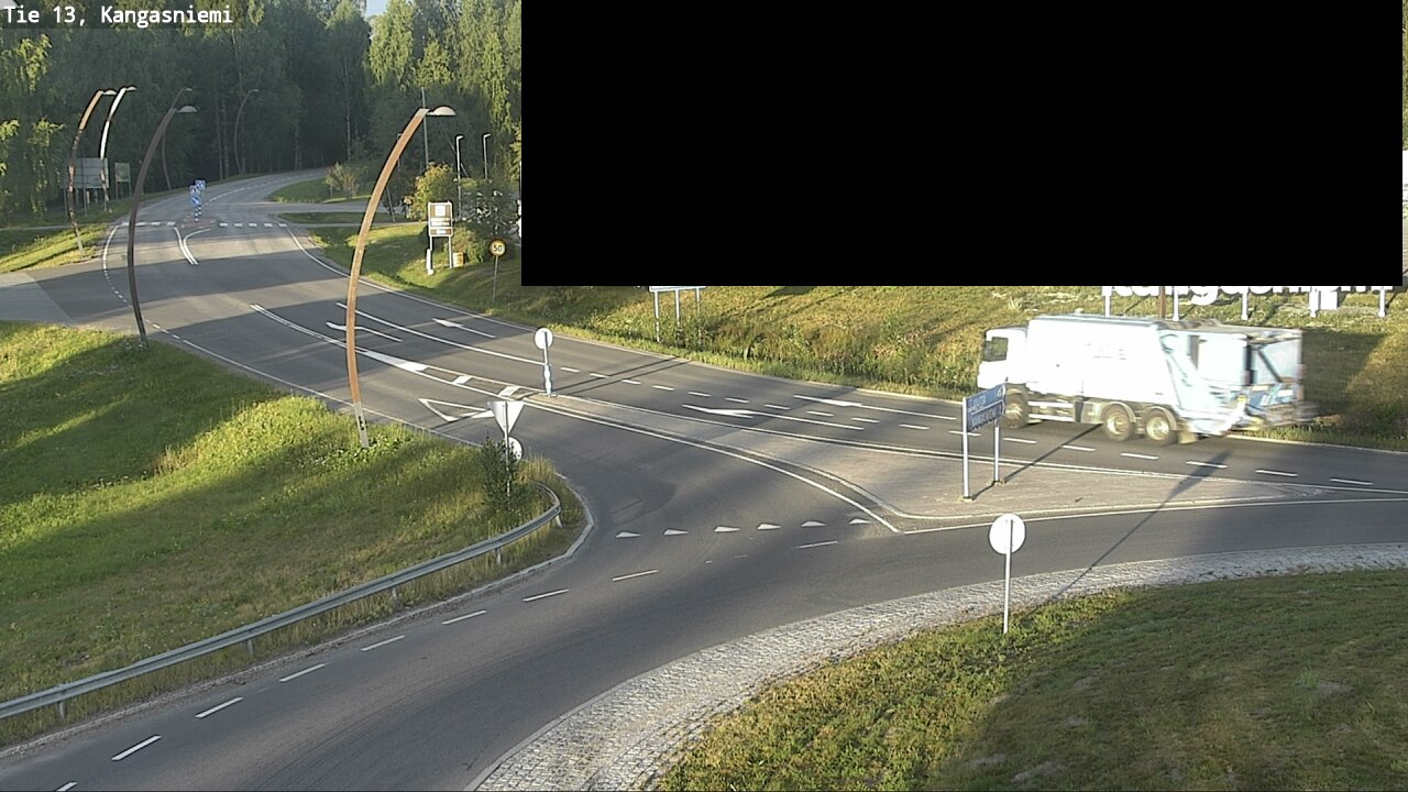 Weather Camera Image Väg 13 Kangasniemi, Kangasniemi, Etelä-Savo