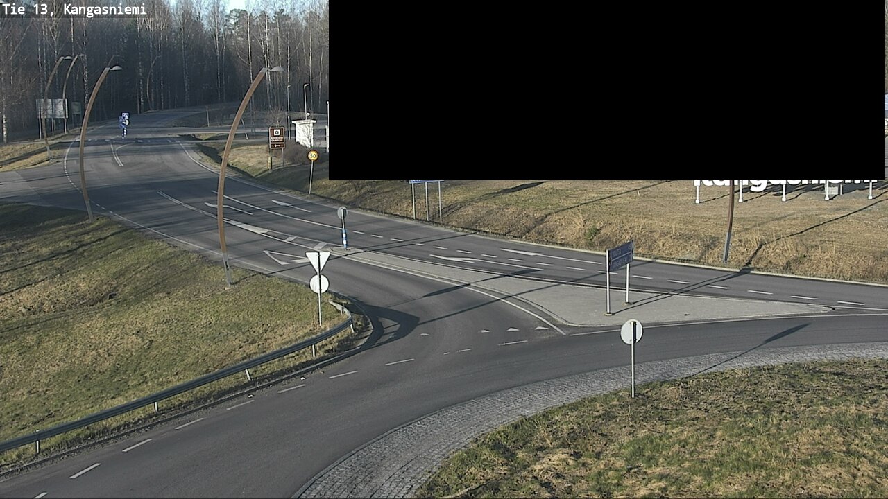 Weather Camera Image Väg 13 Kangasniemi, Kangasniemi, Etelä-Savo