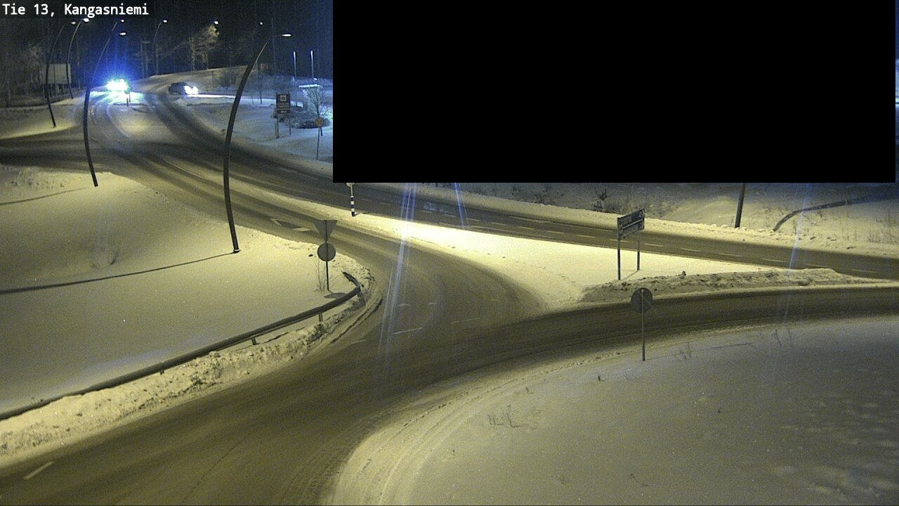 Weather Camera Image Väg 13 Kangasniemi, Kangasniemi, Etelä-Savo
