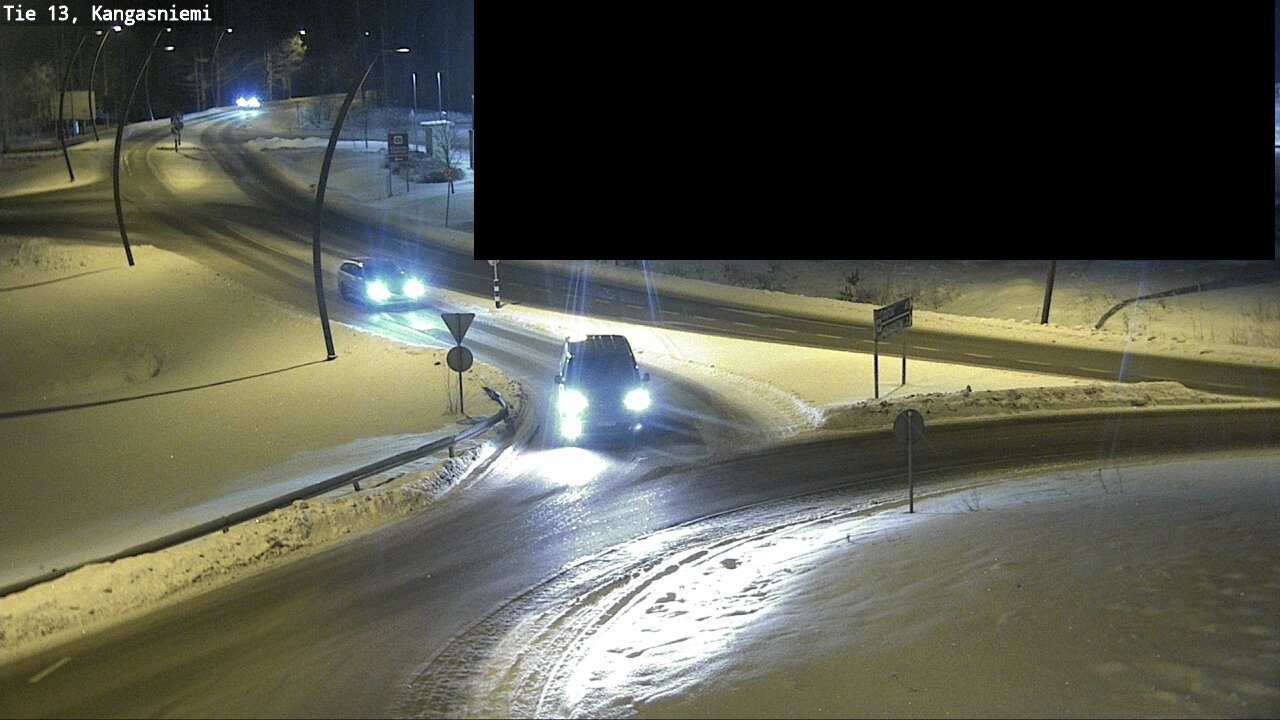 Weather Camera Image Väg 13 Kangasniemi, Kangasniemi, Etelä-Savo
