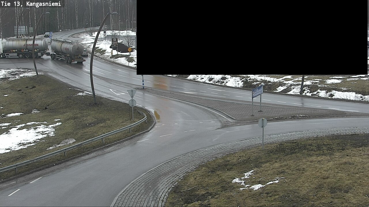 Weather Camera Image Väg 13 Kangasniemi, Kangasniemi, Etelä-Savo