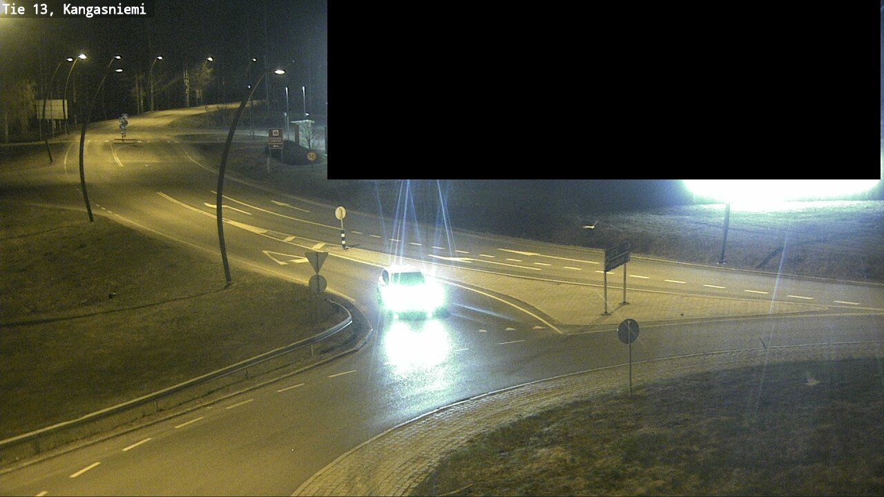 Weather Camera Image Väg 13 Kangasniemi, Kangasniemi, Etelä-Savo