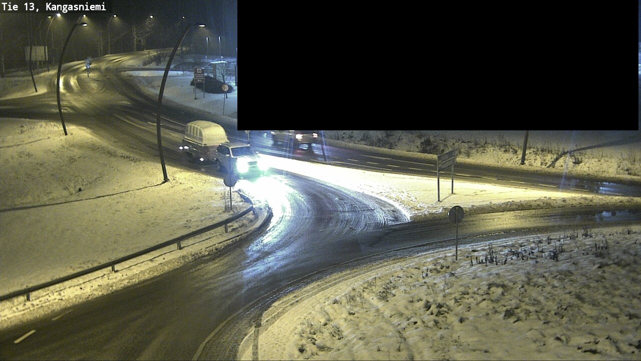 Weather Camera Image Väg 13 Kangasniemi, Kangasniemi, Etelä-Savo