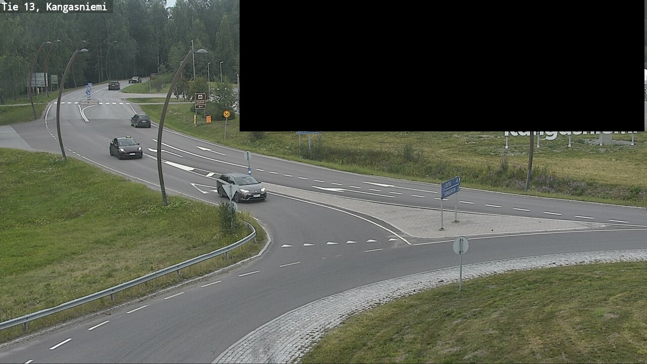 Weather Camera Image Väg 13 Kangasniemi, Kangasniemi, Etelä-Savo