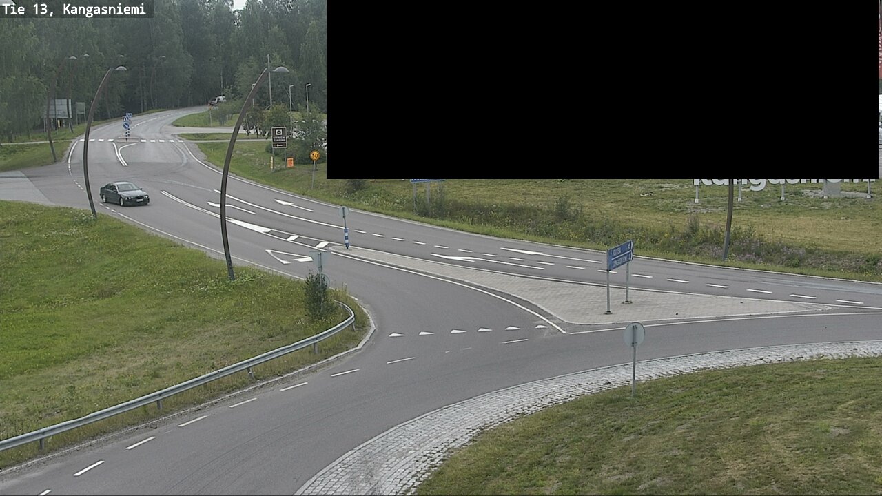 Weather Camera Image Väg 13 Kangasniemi, Kangasniemi, Etelä-Savo