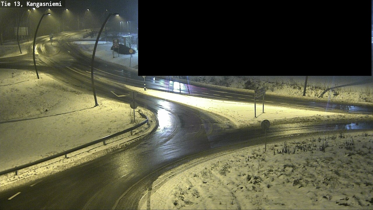 Weather Camera Image Väg 13 Kangasniemi, Kangasniemi, Etelä-Savo