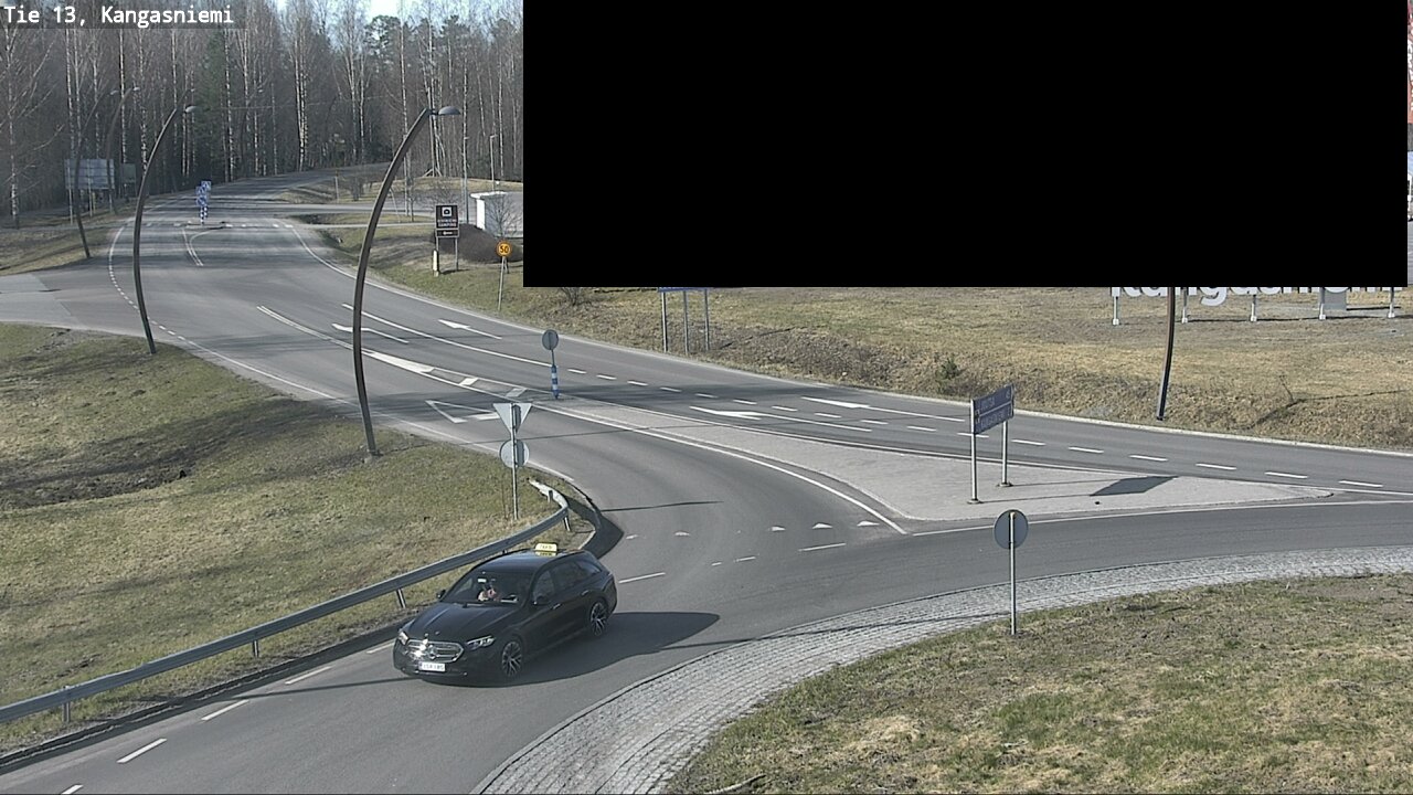 Weather Camera Image Väg 13 Kangasniemi, Kangasniemi, Etelä-Savo