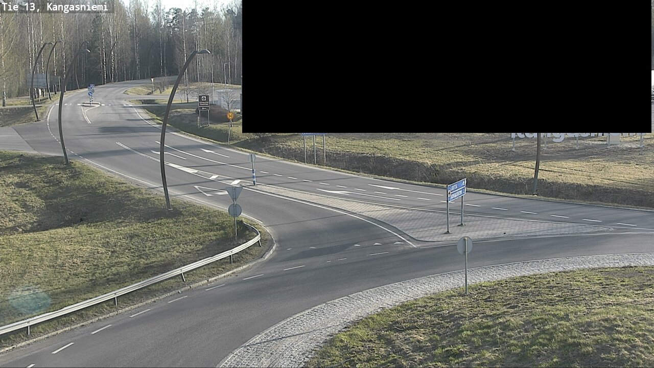 Weather Camera Image Väg 13 Kangasniemi, Kangasniemi, Etelä-Savo