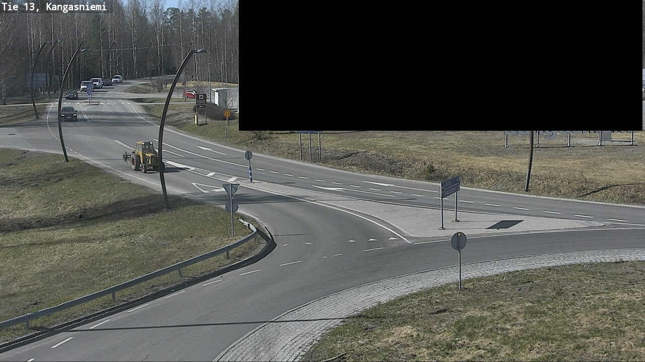 Weather Camera Image Väg 13 Kangasniemi, Kangasniemi, Etelä-Savo